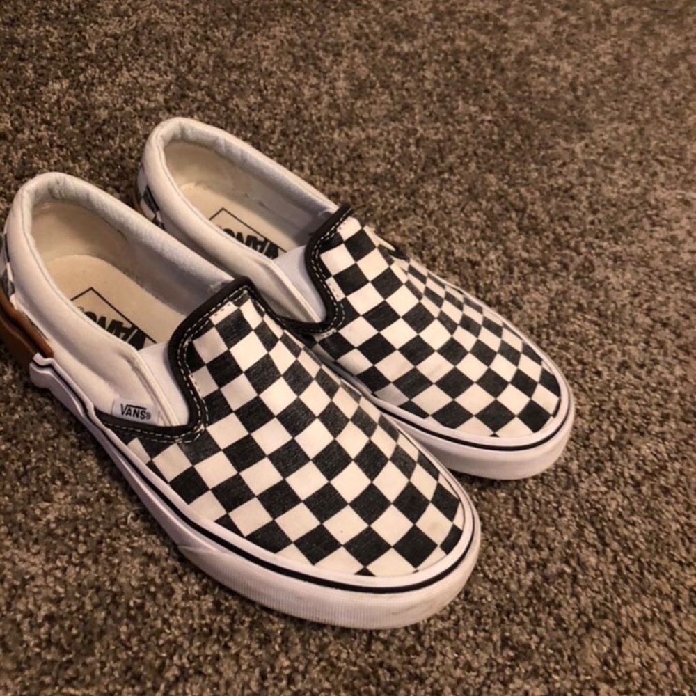 Vans checkerboard